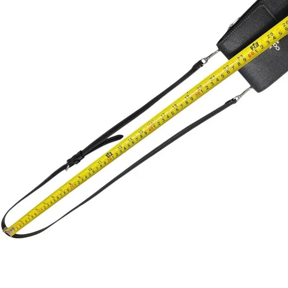 Coach black leather north south crossbody bag CM235 - Picture 4 of 13